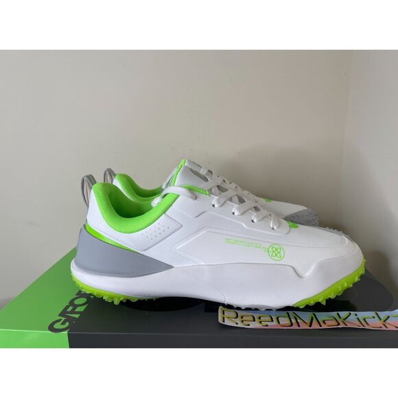 G/FORE G/18 WHITE NIMBUS GECKO SPIKELESS GOLF SHOES MENS SIZES - Picture 4 of 7
